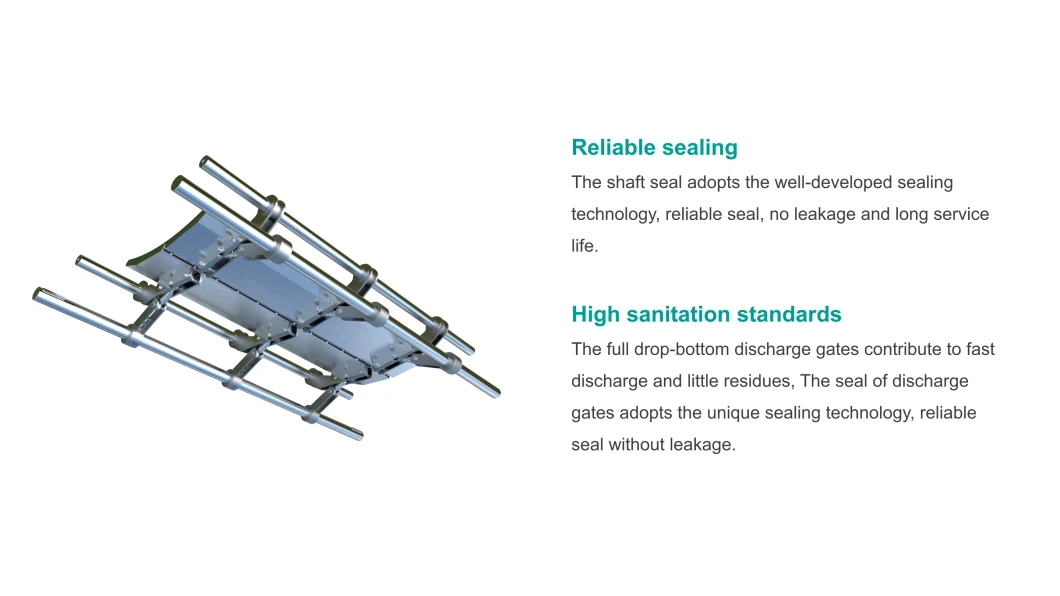 Gear Drive Horizontal Paddle Chicken and Poultry Animal Feed Batch Mixer with High Mixing Uniformity and Low Residue