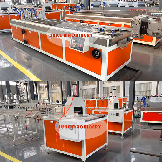 PE WPC-Profilmaschine WPC Composite Decking Bodenbelag Extrusionsproduktionslinie Kunststoffmaschinenextruder