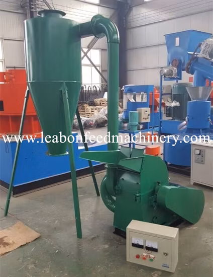 Geflügelfuttermühle Maschinen Getreide Weizen Mais Getreide Mais Mahlhammermühle CE