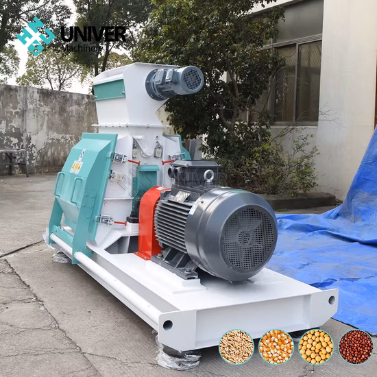 Dieselmotor Holzhacker Brecher Hammermühle Maismühle für Hühnerfutter