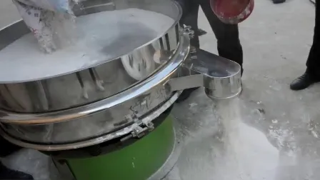 Lebensmittel-Siebprozess Malz-Gerstenmehl-Pulver-Vibrator-Siebmaschine