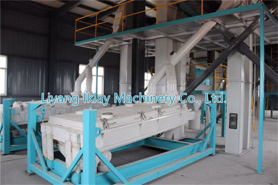 Rotationssiebmaschine der Sfjh-Serie, Futtermühle, Siebmaschine, Vibrationssieb der Tierfutteranlage