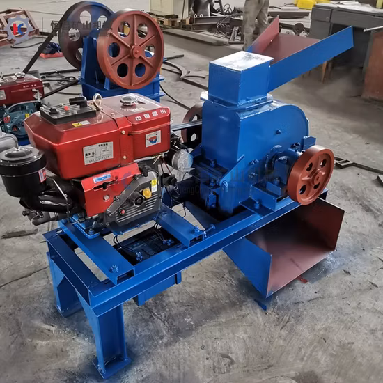 Goldabbau-Maschinerie-Stein-Hammermühle-Zerkleinerungsmaschine-Goldfelsen-Hammermühle mit kleiner Kapazität für 2mm Entladung