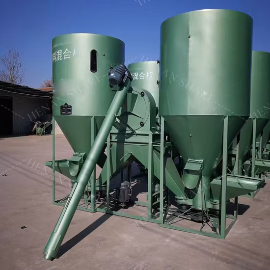 Kleine Farm-Futtermischer-Mühle, Geflügel-Mais-Futterbrecher und Mischer-Mahlmaschine
